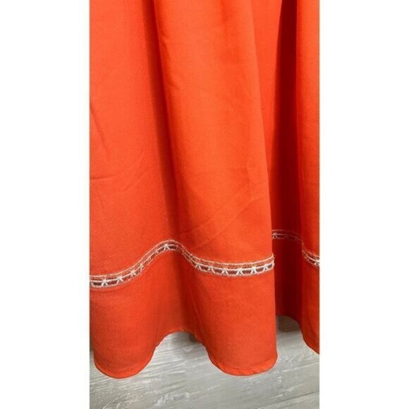 Doe & Rae Women's Scoop neck Sleeveless Embroidered Mini Dress - Picture 7 of 8